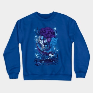 Hollow Knight last stag station. Crewneck Sweatshirt